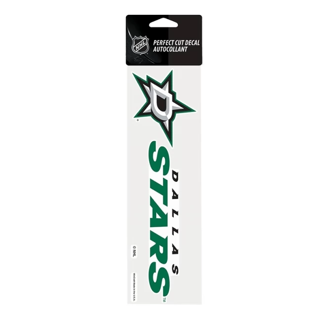 Samolepka 25 x 7,5 DAL Perfect Cut Decal TEAM Dallas Stars