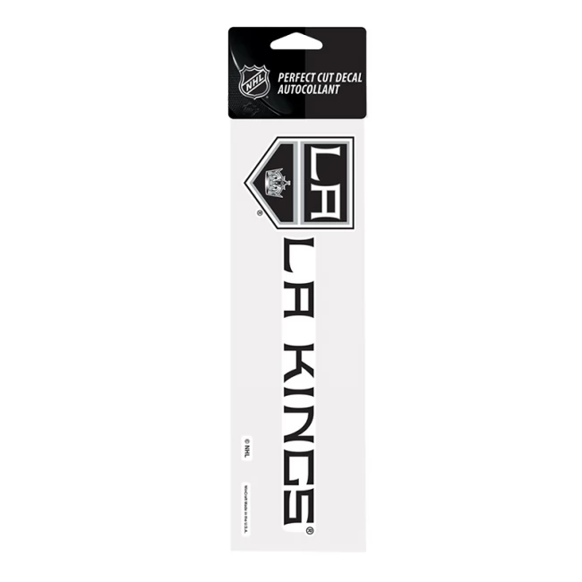 Samolepka 25 x 7,5 LAK Perfect Cut Decal TEAM Los Angeles Kings