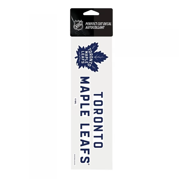 Samolepka 25 x 7,5 TOR Perfect Cut Decal TEAM Toronto Maple Leafs