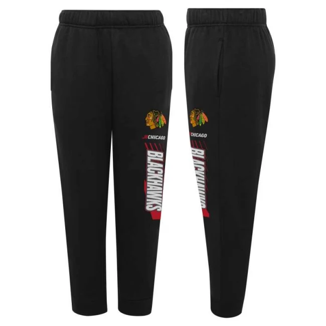 Tepláky dětské CHI Power Fleece Pant Chicago Blackhawks