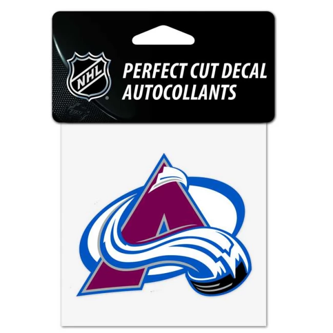 Samolepka COL Perfect Cut Decal logo Colorado Avalanche