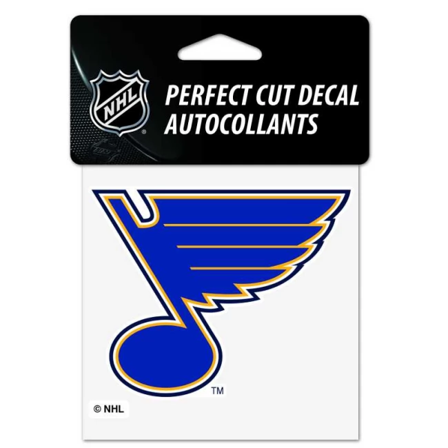 Samolepka STL Perfect Cut Decal logo St. Louis Blues