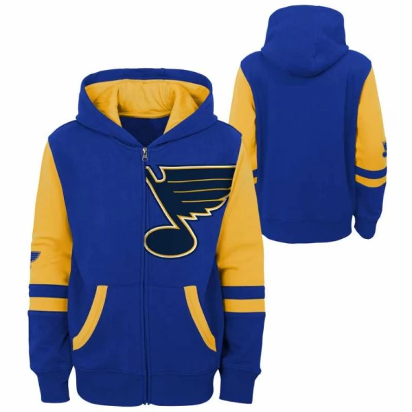 Mikina dětská STL Faceoff Full Zip Fleece St. Louis Blues