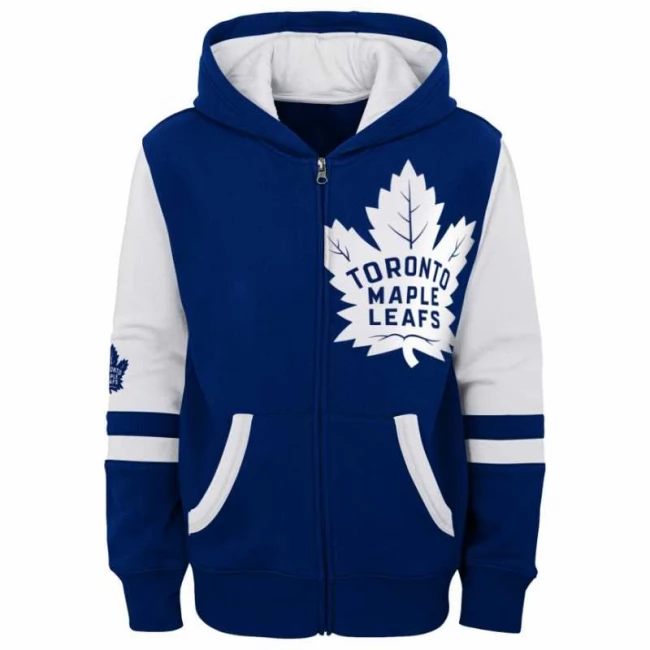 Mikina dětská TOR Faceoff Full Zip Fleece Toronto Maple Leafs