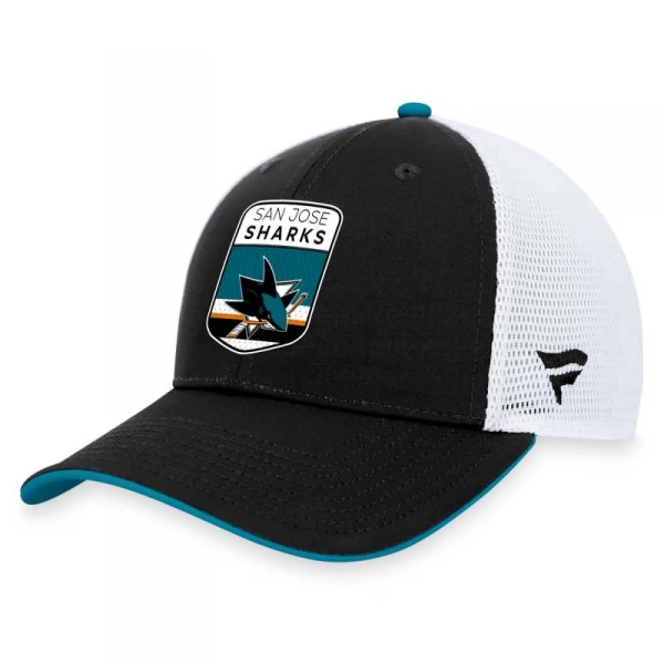 Kšiltovka SJS 23 Authentic Pro Draft Structured Trucker-Podium San Jose Sharks