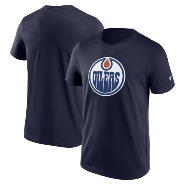 Tričko pánské EDM Primary Logo Graphic Edmonton Oilers