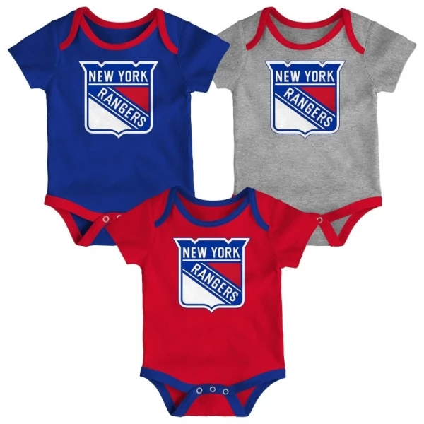 Body Baby Set NYR 3PK SS New York Rangers