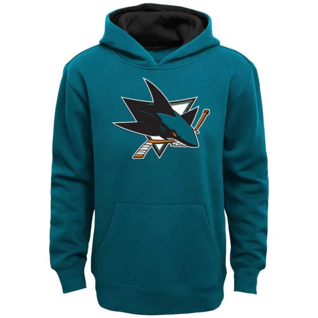 Mikina dětská SJS Main Prime Pullover Fleece Hood Home San Jose Sharks