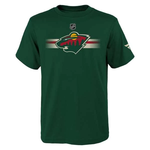 Tričko dětské MIN Main Apro Logo S/S Cotton Home Minnesota Wild