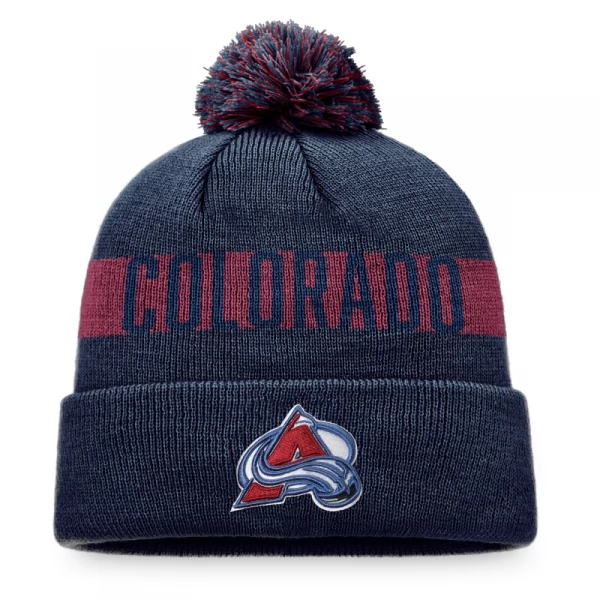 Kulich COL Fundamental Cuff with Pom Colorado Avalanche