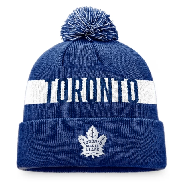 Kulich TOR Fundamental Cuff with Pom Toronto Maple Leafs