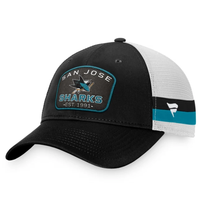 Kšiltovka SJS Fundamental Structured Trucker San Jose Sharks