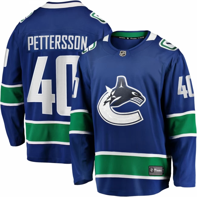 Dres VAN P40 Pettersson Breakaway Jersey Player Vancouver Canucks