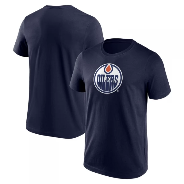 Tričko pánské EDM Primary Logo Graphic Edmonton Oilers