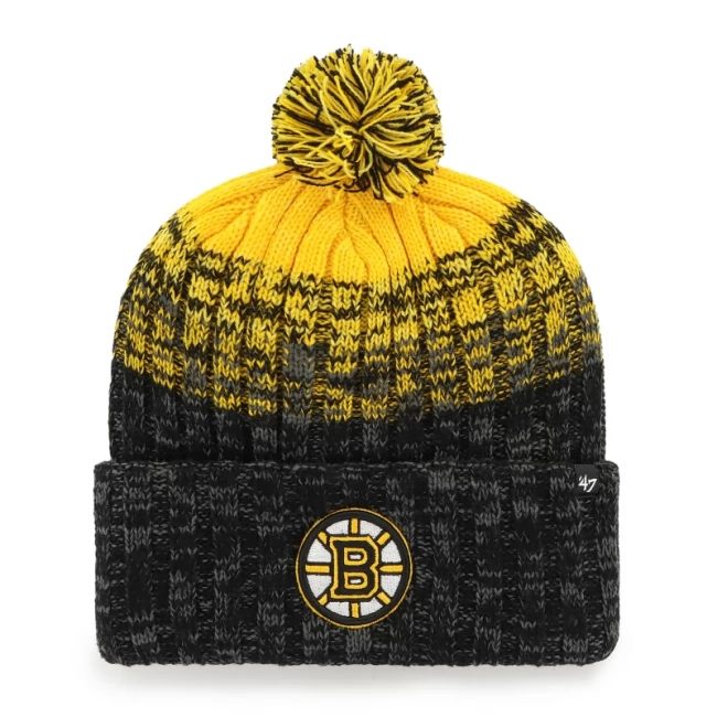 Kulich pro dospělé BOS Cascade 47 Cuff Knit Boston Bruins