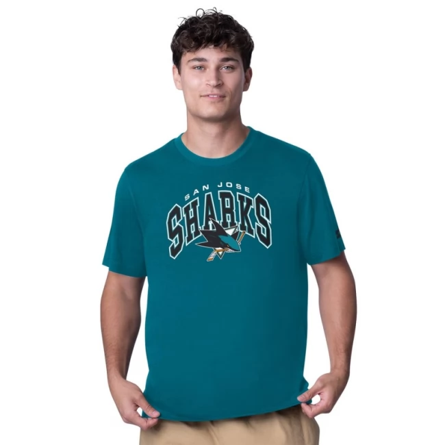 Tričko pánské SJS drop the puck SS tee San Jose Sharks