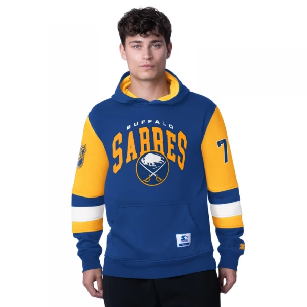 Mikina pánská BUF End Zone fleece hoodie Buffalo Sabres