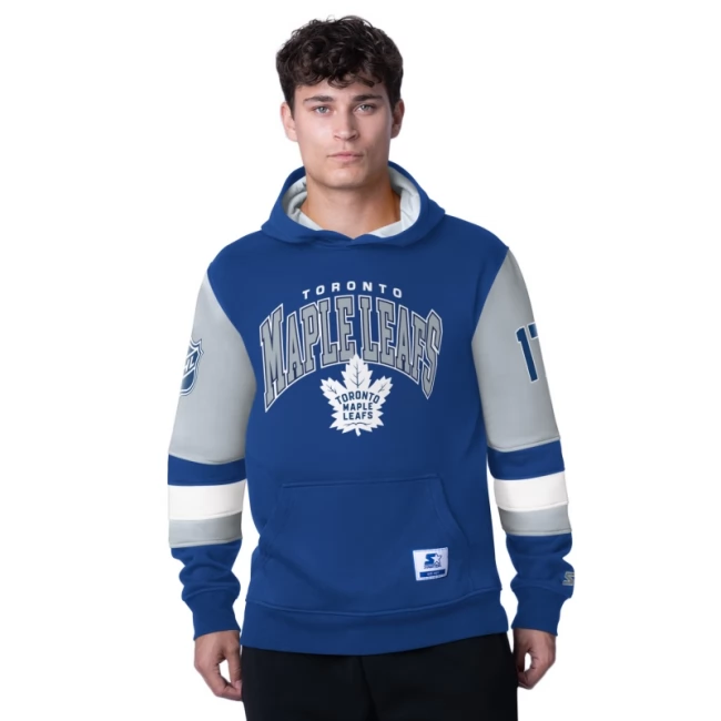 Mikina pánská TOR End Zone fleece hoodie Toronto Maple Leafs