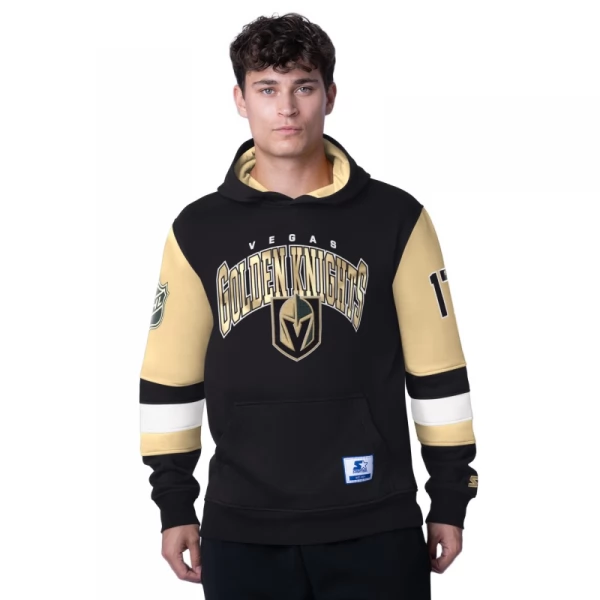 Mikina pánská VEG End Zone fleece hoodie Vegas Golden Knights