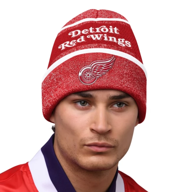 Kulich DET Sideline beanie 2 Jaquard Detroit Red Wings