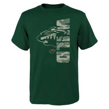 Tričko young adult MIN Cool Camo SS Tee Minnesota Wild