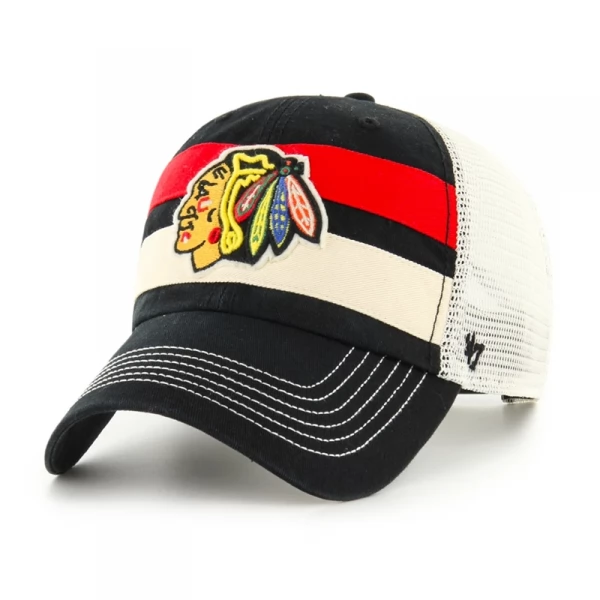 Kšiltovka CHI Clubhouse Boon ’47 CLEAN UP Chicago Blackhawks